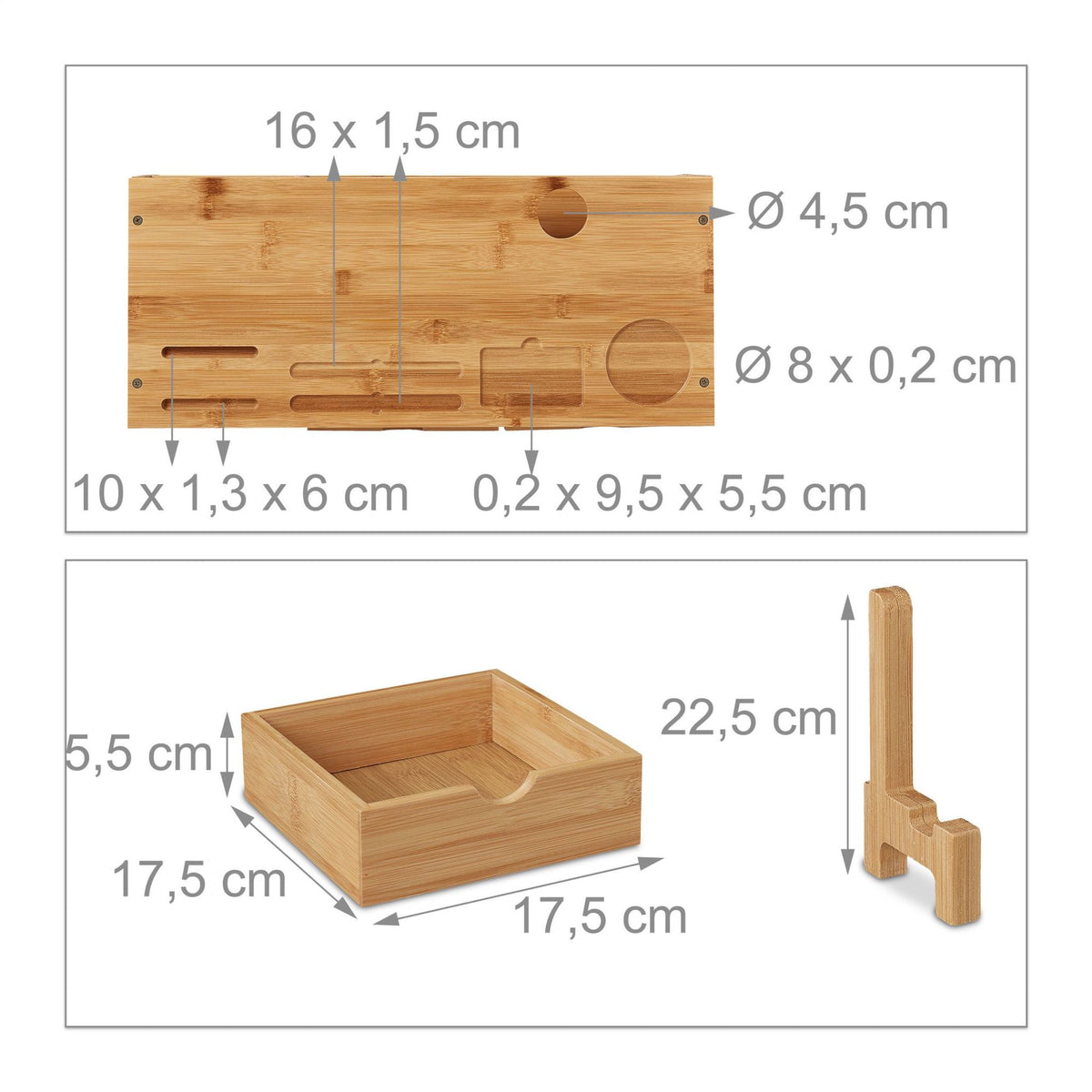 Double-sided stepladder