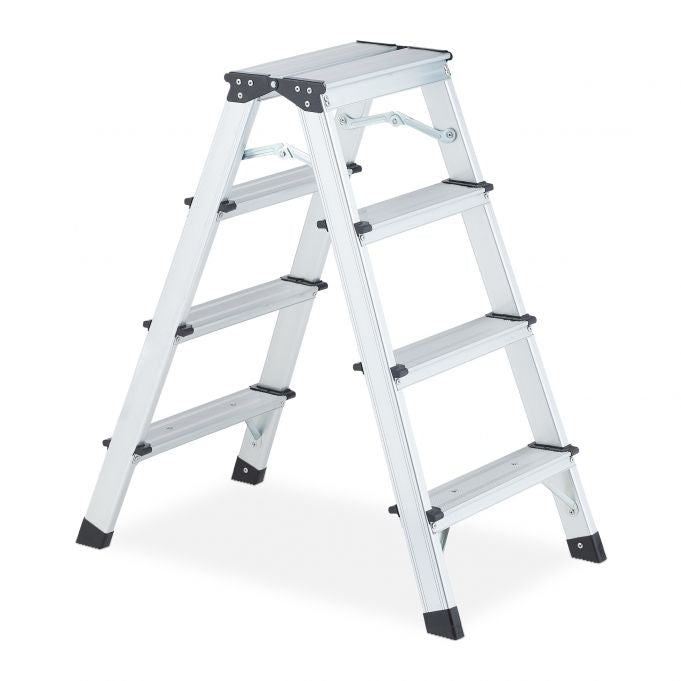 Double-sided stepladder
