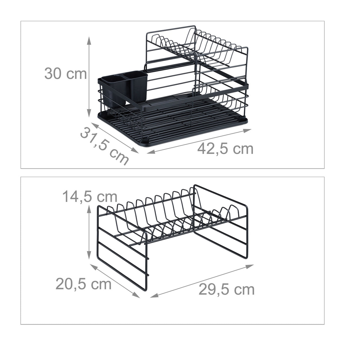 Drain stand in metal
