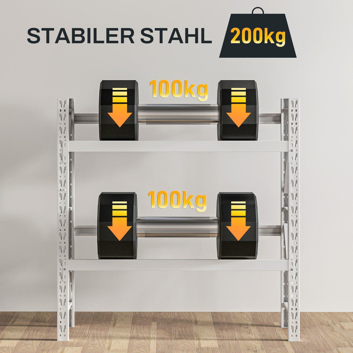 Drinks crate rack for 6 crates, free-standing drinks rack with adjustable shelf height, 110 x 30 x 110 cm, steel