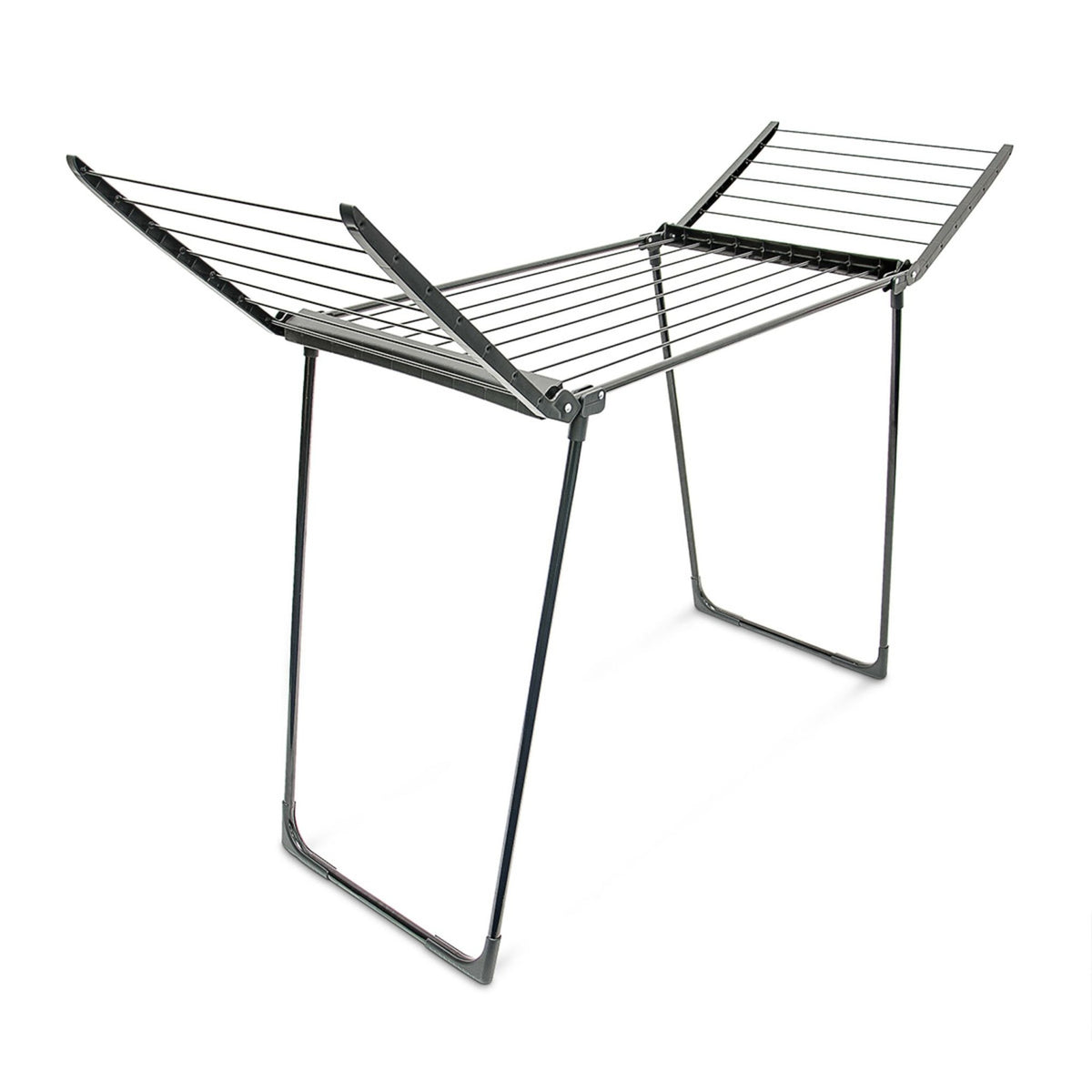 Drying rack foldable black
