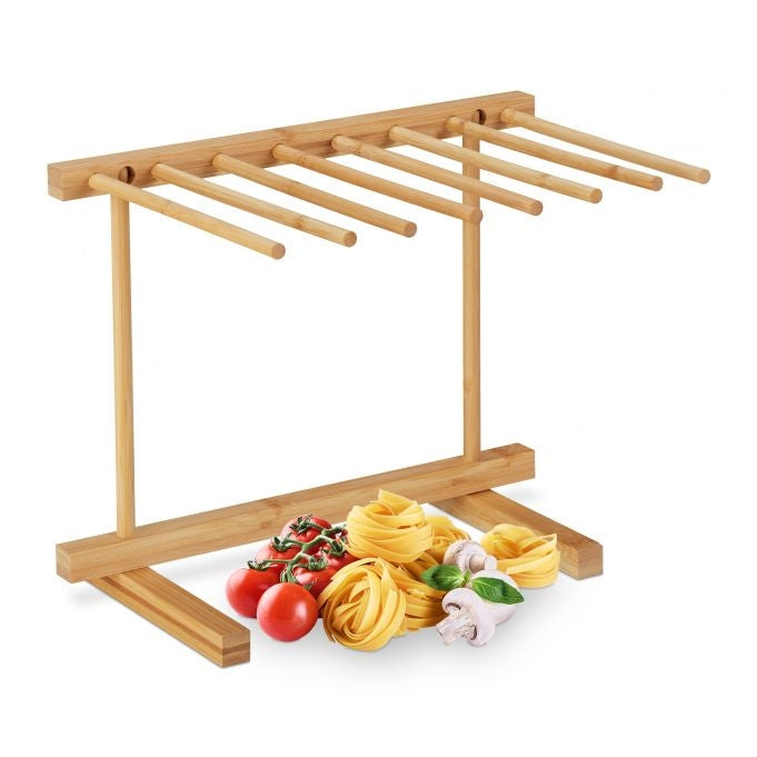 Drying rack for pasta with 8 arms