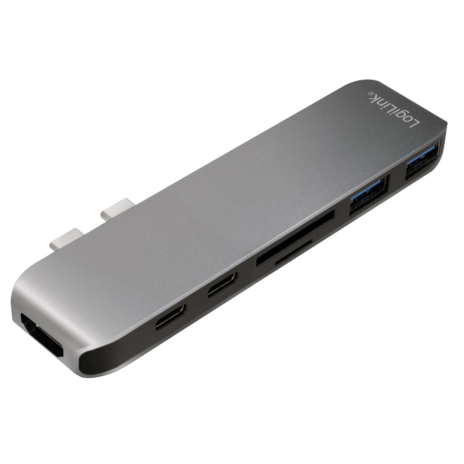 Dual USB-C 7-in1 Hub PD 100W