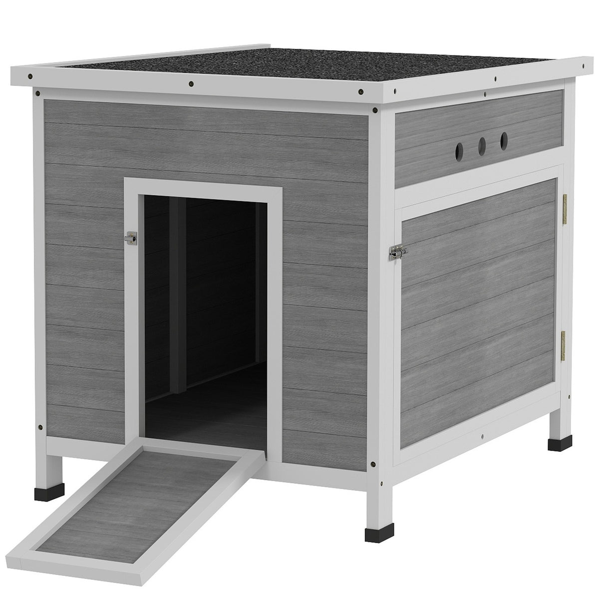 Duck House with Removable Roof and Floor, Fits 2-4 Ducks