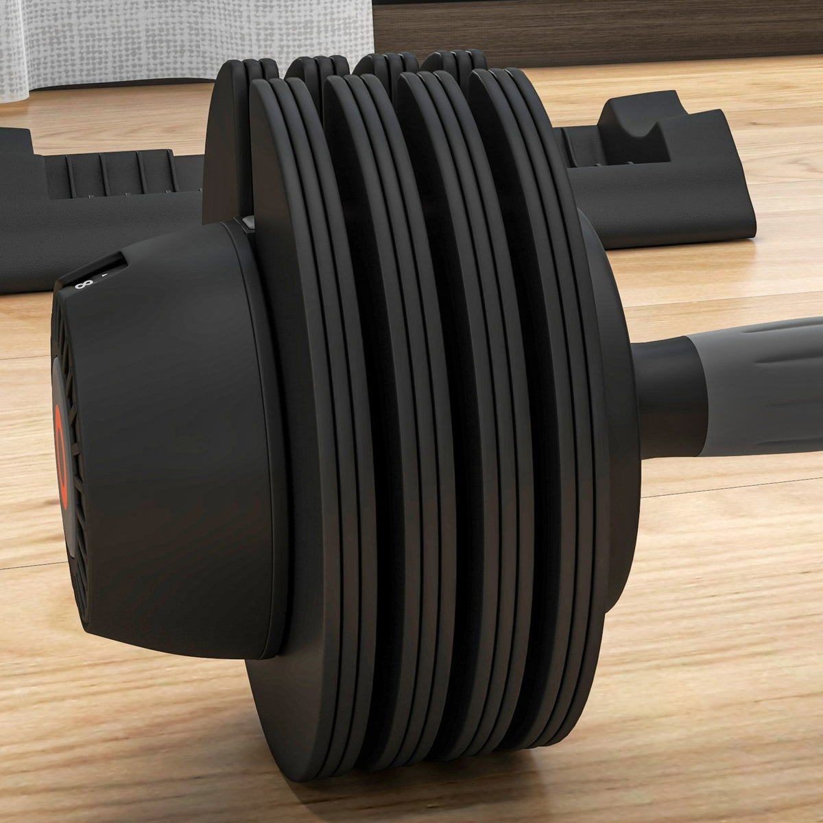 Dumbbells, 3.5/6/8/10kg Adjustable Dumbbell with Storage Compartment, Dumbbell with Non-Slip Handles, for Strength Training, Weight Training