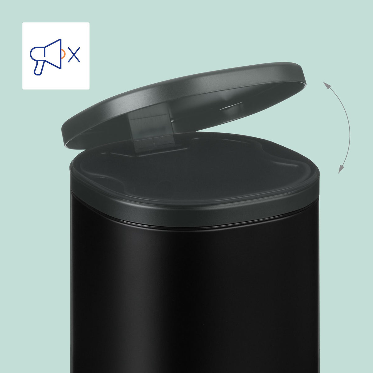 Dustbin 5 liters for bathrooms