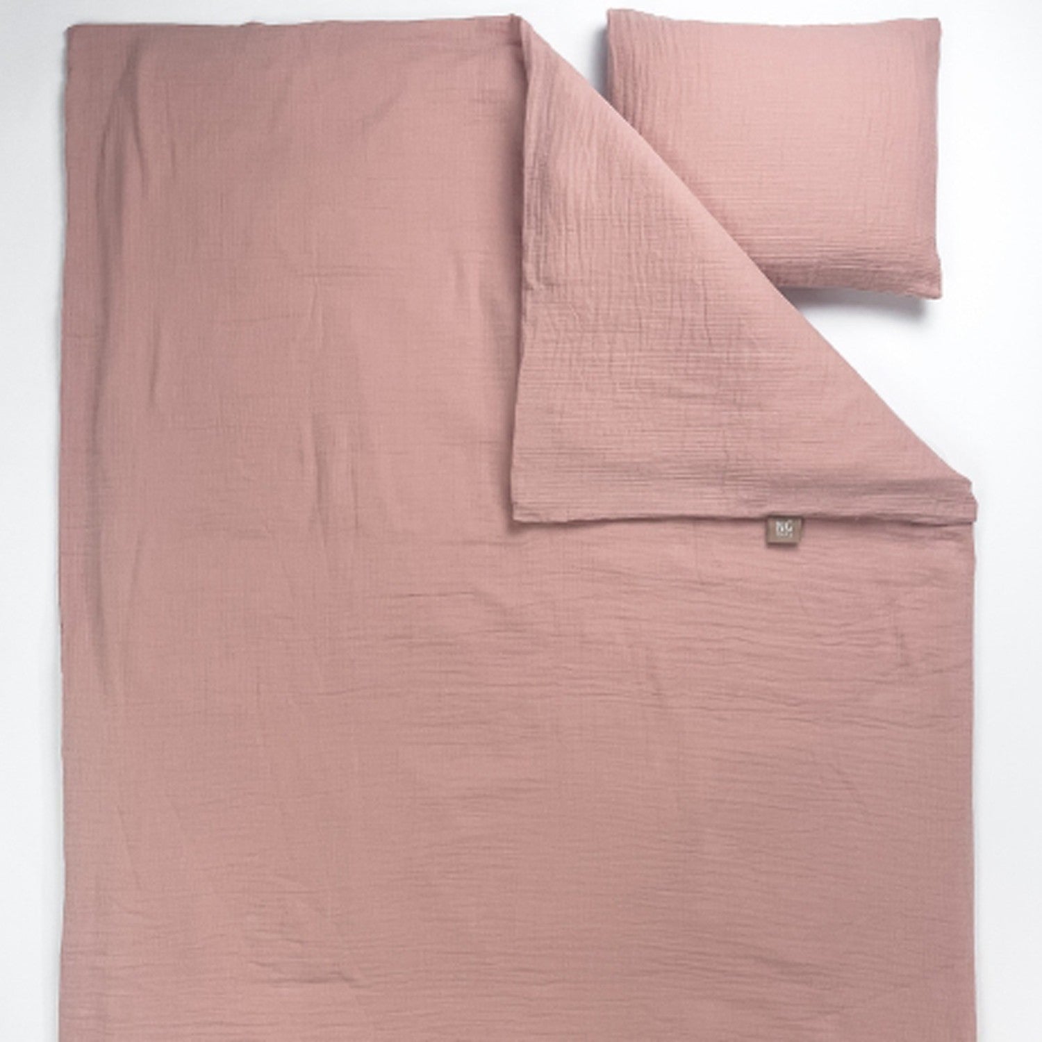Duvet cover Cradle Muslin Rose