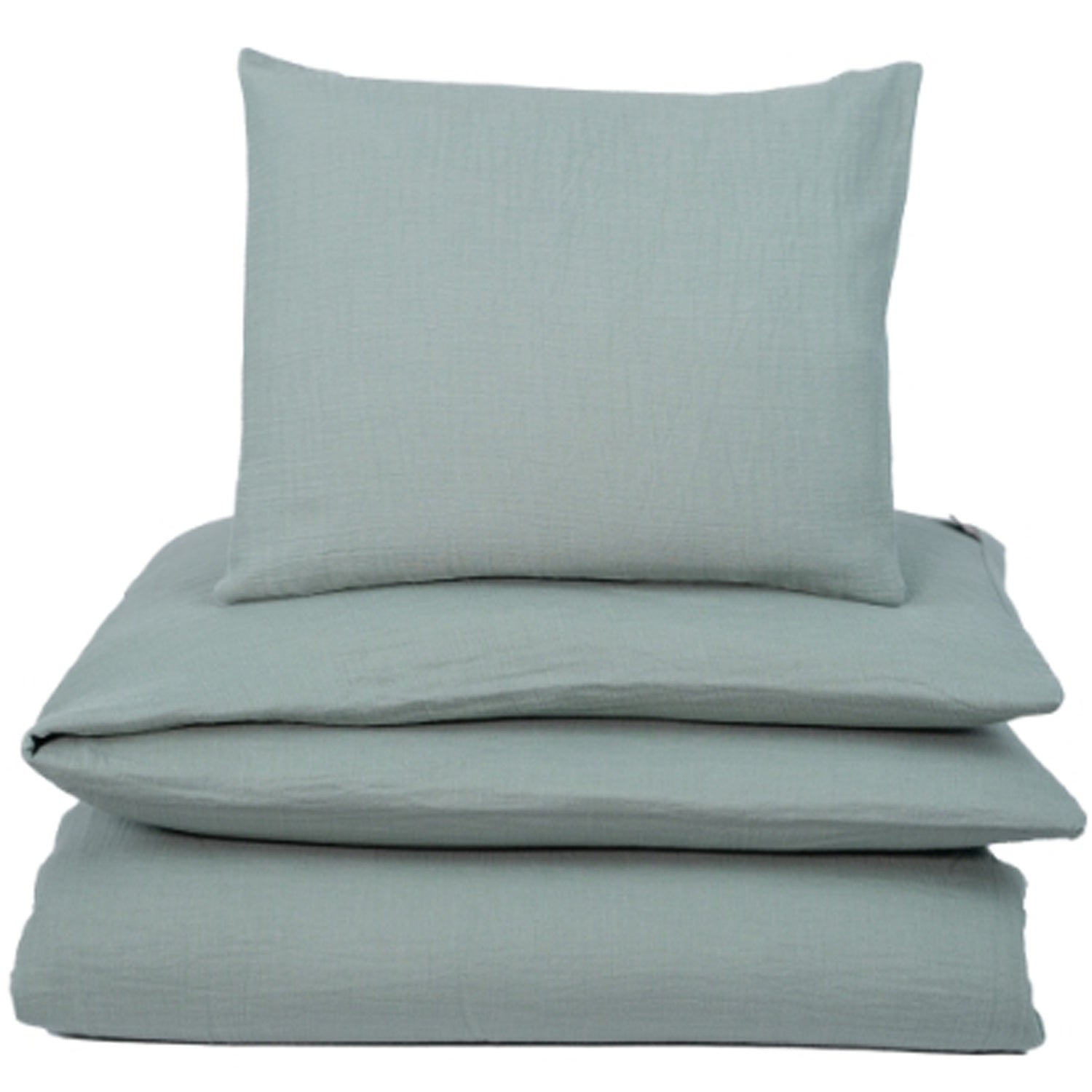 Duvet cover Vagga/Vagga Muslin Frosty Green