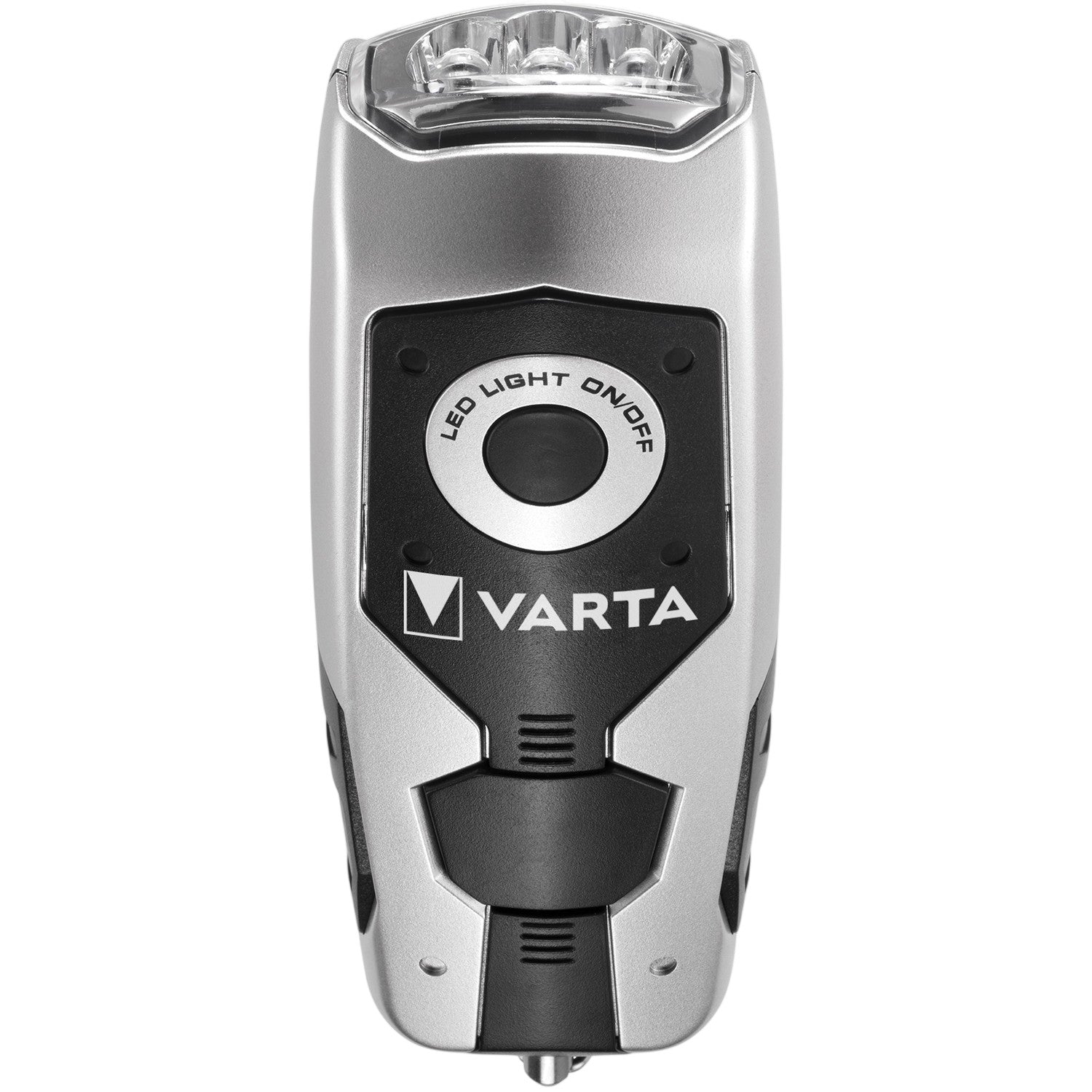 Dynamo Light Crank flashlight 28 lm Silver