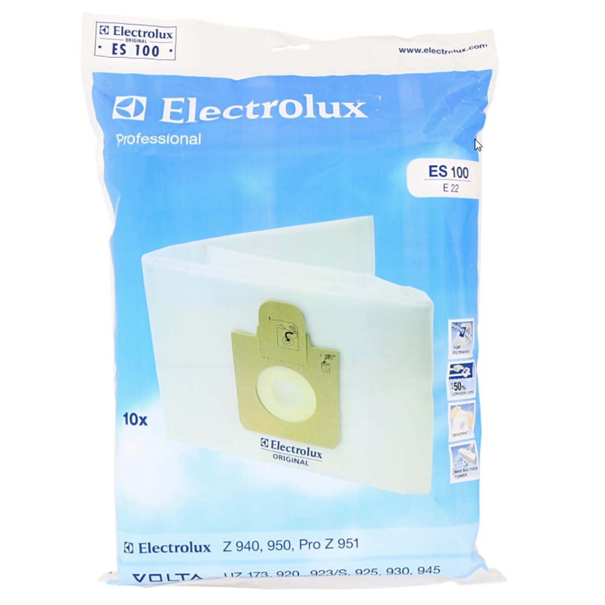 ES100 Vacuum cleaner bag - 10 pcs
