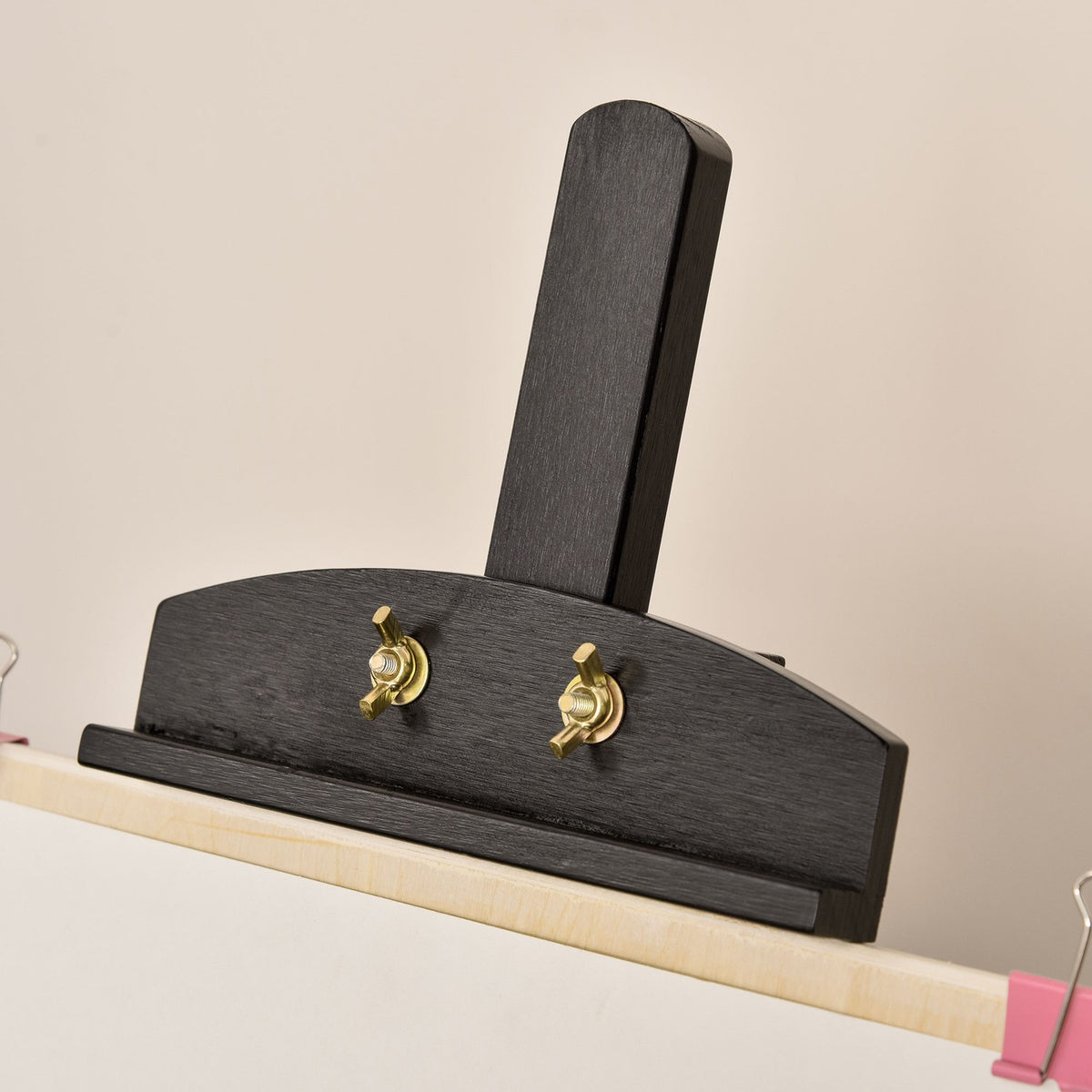 Easel Sitting And Standing Easel Made Of Pine Wood, 90° Adjustable, For Art Painting, Foldable