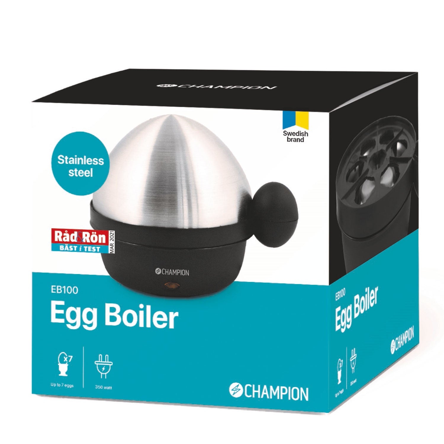 Egg Boiler 7 Eggs EB100 Stainless