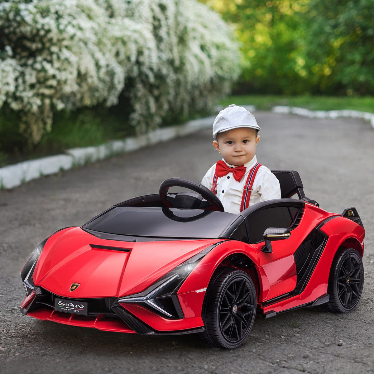 Electric Car Children'S Electric Car Children'S Car Children'S Vehicle Sian Suv With Remote Control Extra Wide Tires Music (Mp3/Usb) Light 37-60 Months