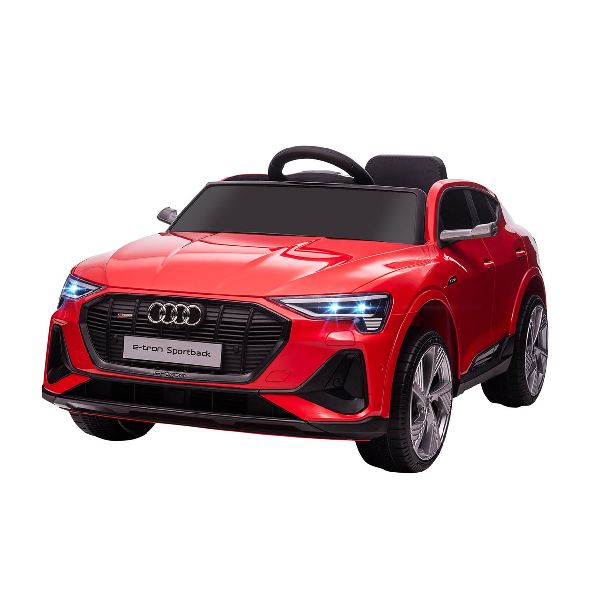 Electric Car Children'S Vehicle Remote Control Seat Belt Music 3-5 Years 3-5 Km/H Red