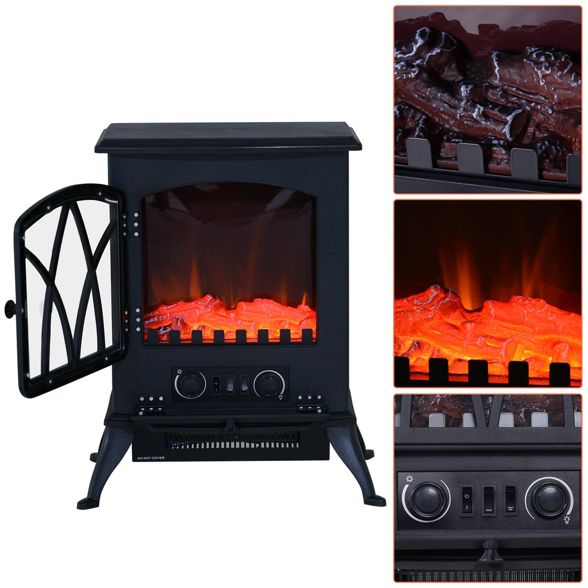 Electric Fireplace Fireplace Stove Electric Wall Fireplace (Model 6)