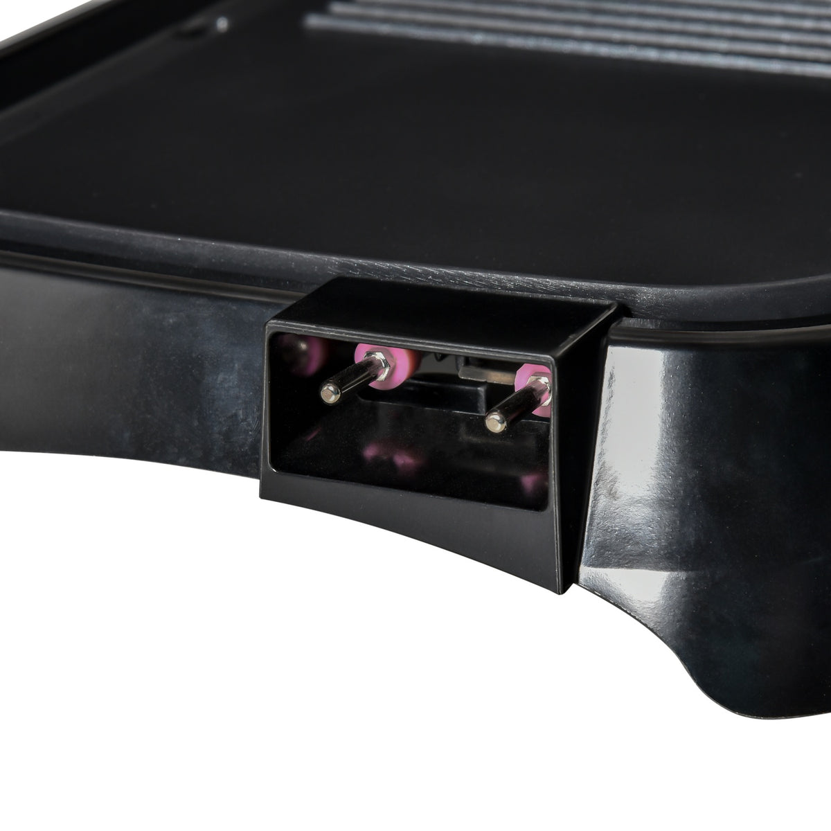 Electric Grill With Adjustable Thermostat Non-Stick Coating Grill Plate 1600 W Bbq Table Grill Teppanyaki With Drip Tray 53.5 X 31 X 8 Cm