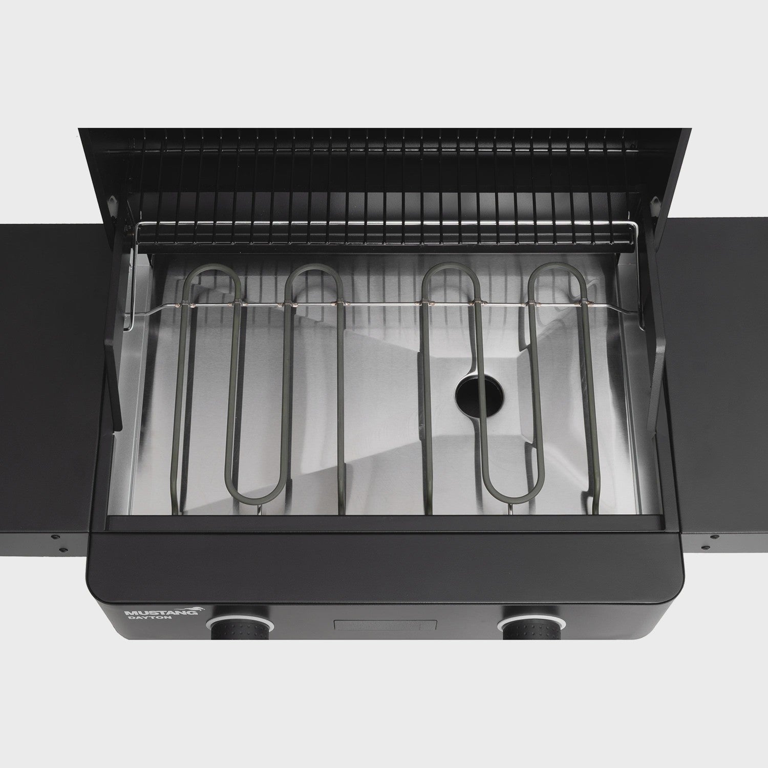 Electric Grill with Cart, Dual Heat Zones, 2300W