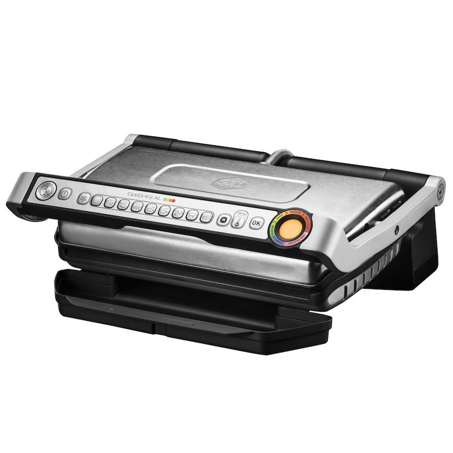 Electric Grill with Sensor, 9 Programs, Non-Stick Plates