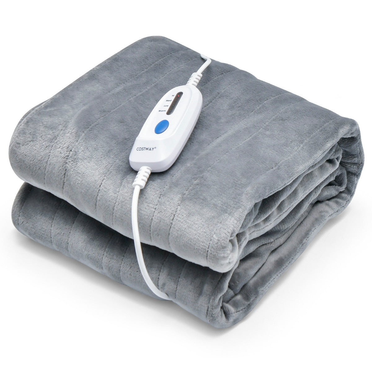 Electric Heated Blanket 130 x 180 cm, 4 Heat Levels