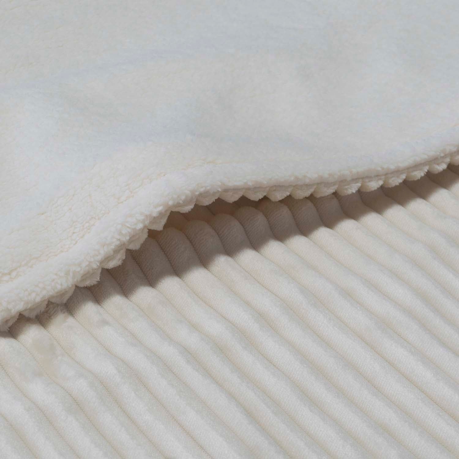 Electric Heated Blanket, 180x130cm, 140W, Cream