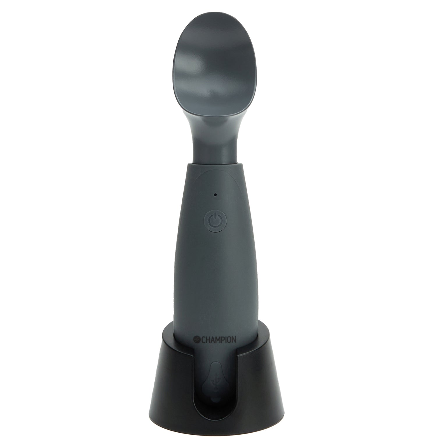 Electric Ice Cream Scoop, Rechargeable, USB-C, Matte Gray