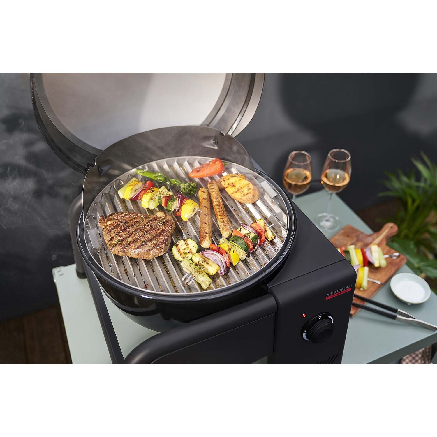 Electric Patio Grill – Compact, 320C, TRU-Infrared Tech