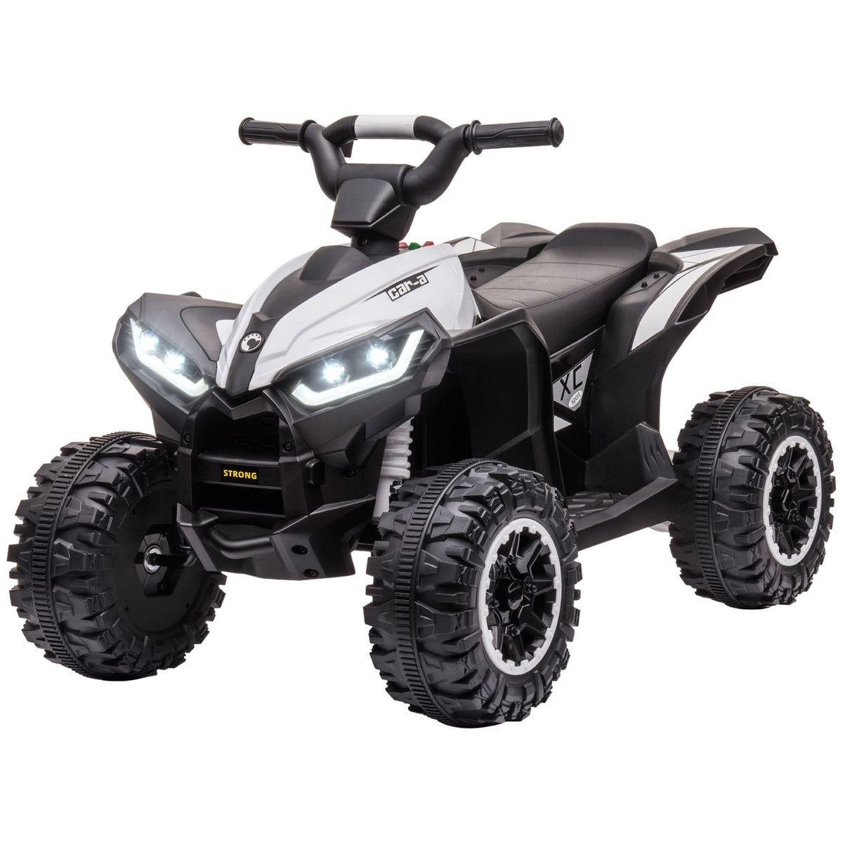 Electric Quad 12V Children'S Quad With Usb Port, Children'S Motorcycle With Mp3 Music Player, Headlight, For Children 3-5 Years, 1.5-3 Km/H