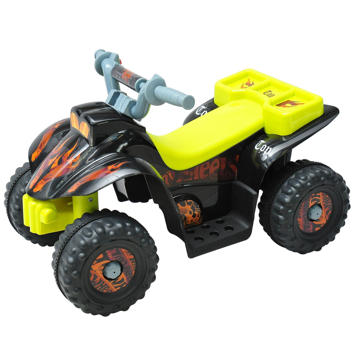 Electric Quad For Children Mini Atv Children'S Car, Electric Vehicle For 18-36 Months Old Children, Yellow