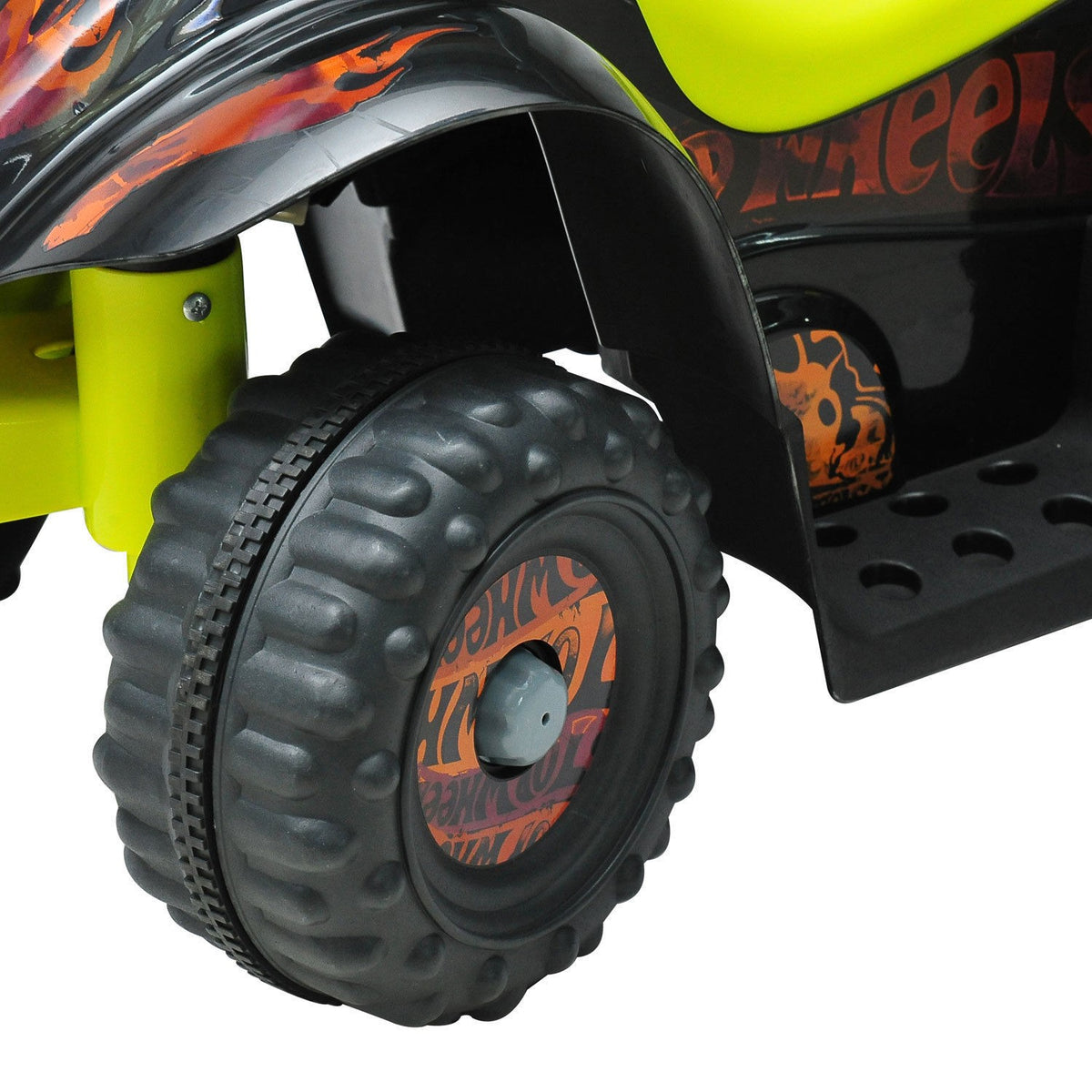 Electric Quad For Children Mini Atv Children'S Car, Electric Vehicle For 18-36 Months Old Children, Yellow