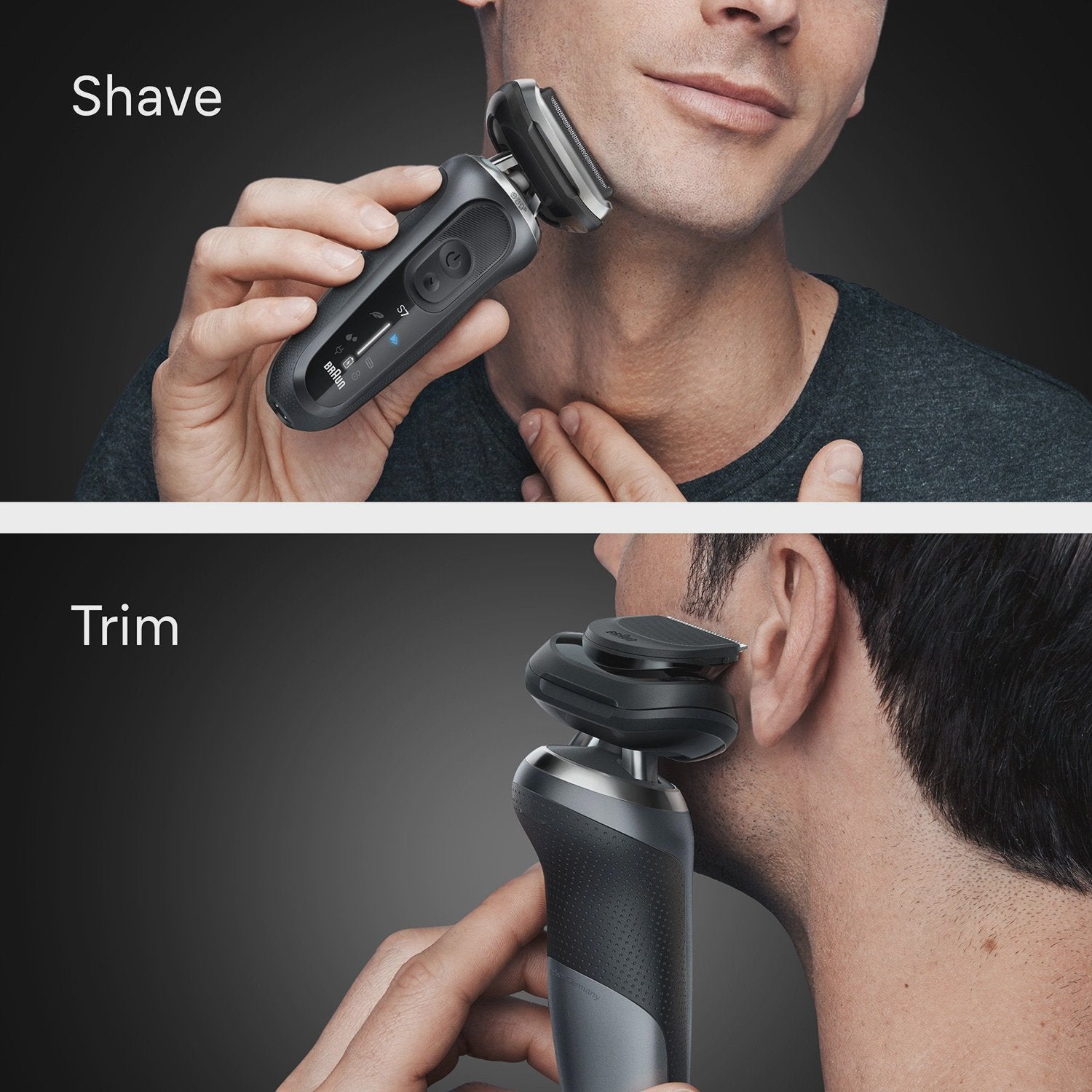 Electric Shaver, 360 Flex Head, 60-Min Cordless Use