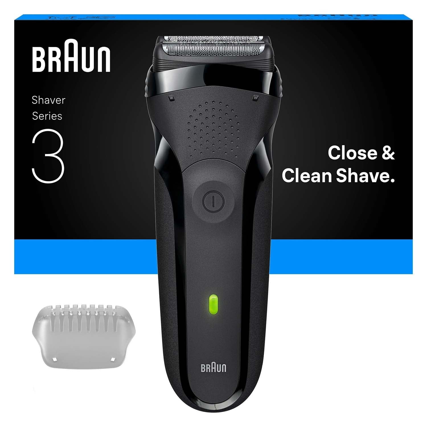 Electric Shaver – Cordless, Rechargeable, Wet & Dry Use