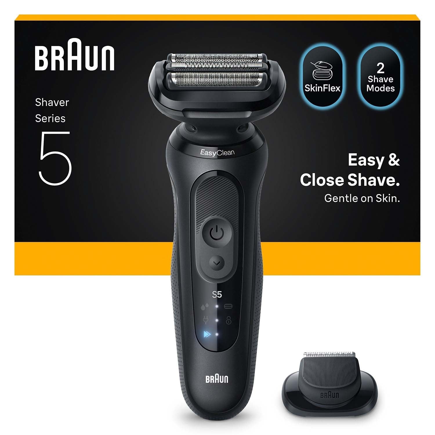Electric Shaver Series 5, Wet & Dry, Rechargeable
