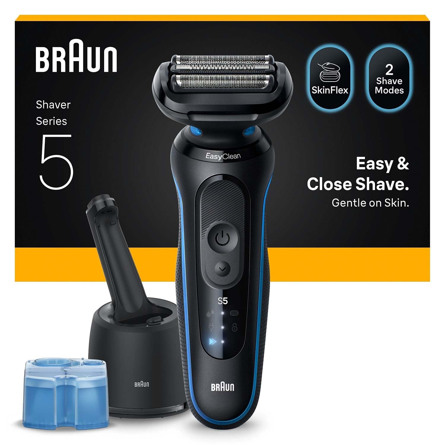 Electric Shaver Series 5, Wet & Dry, Rechargeable