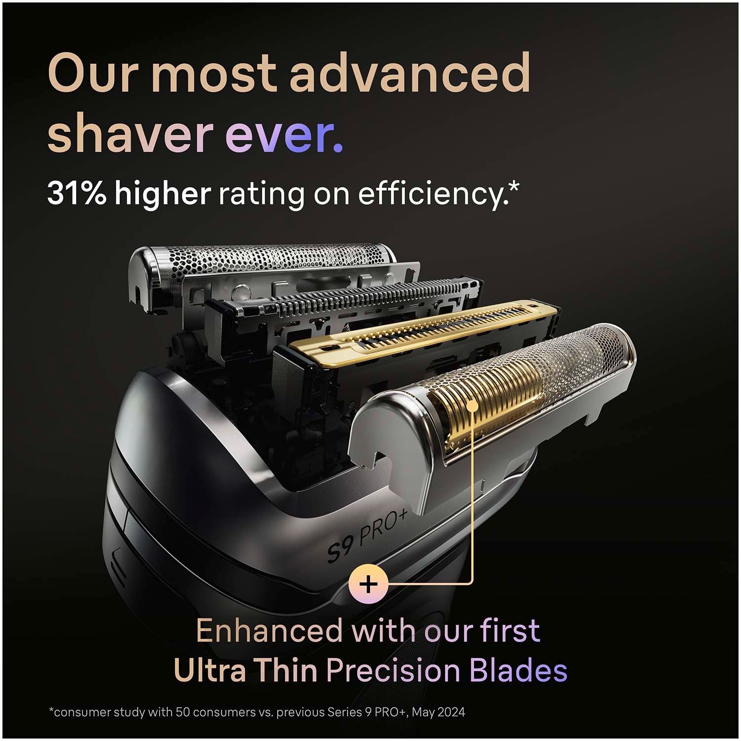 Electric Shaver Series 9 PRO+ Wet & Dry, Rechargeable