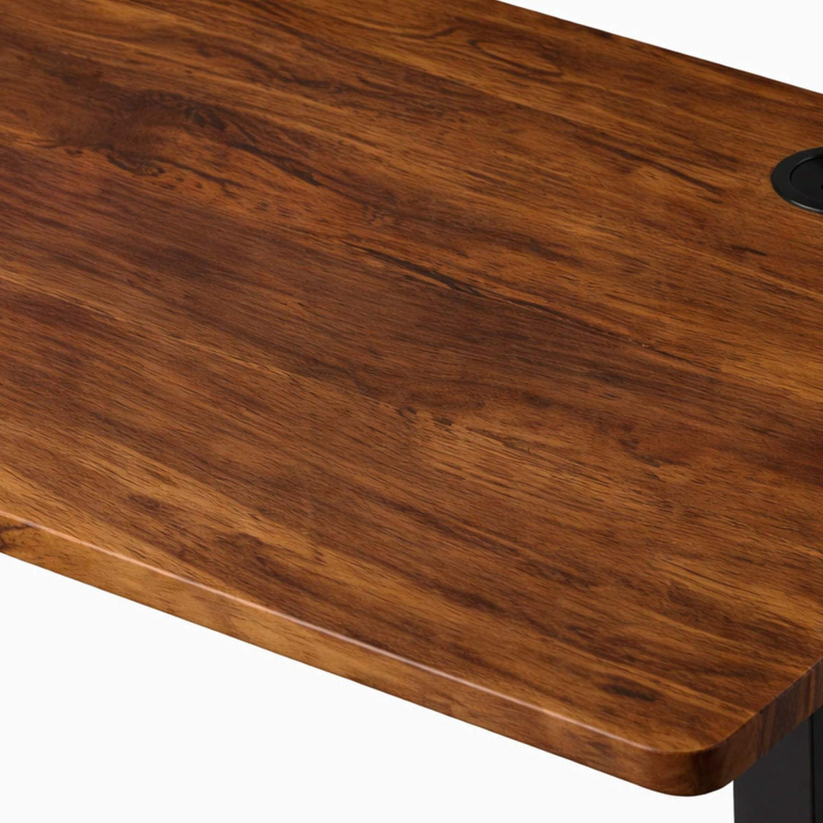 Electric Standing Desk – Wood-Effect Top, Memory