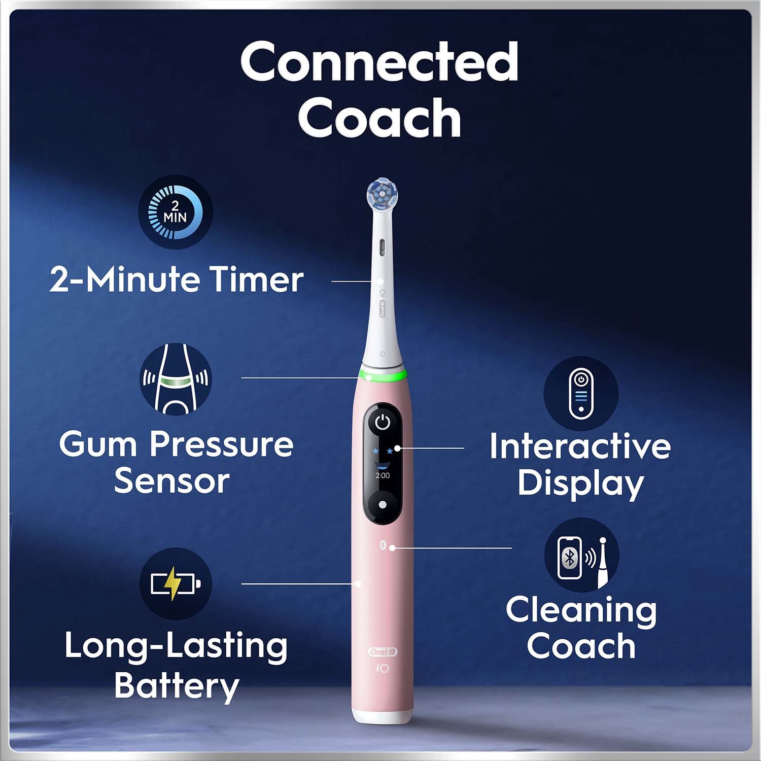 Electric Toothbrush, Pink Sand, Sensitive, 1 Extra Refill