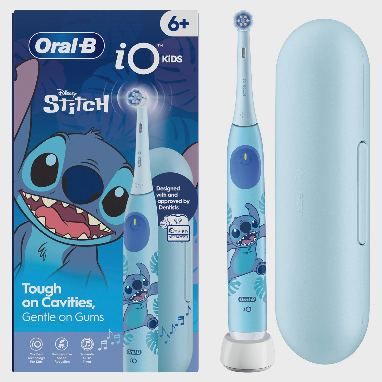 Electric Toothbrush for Kids, 3 Modes, Music Timer