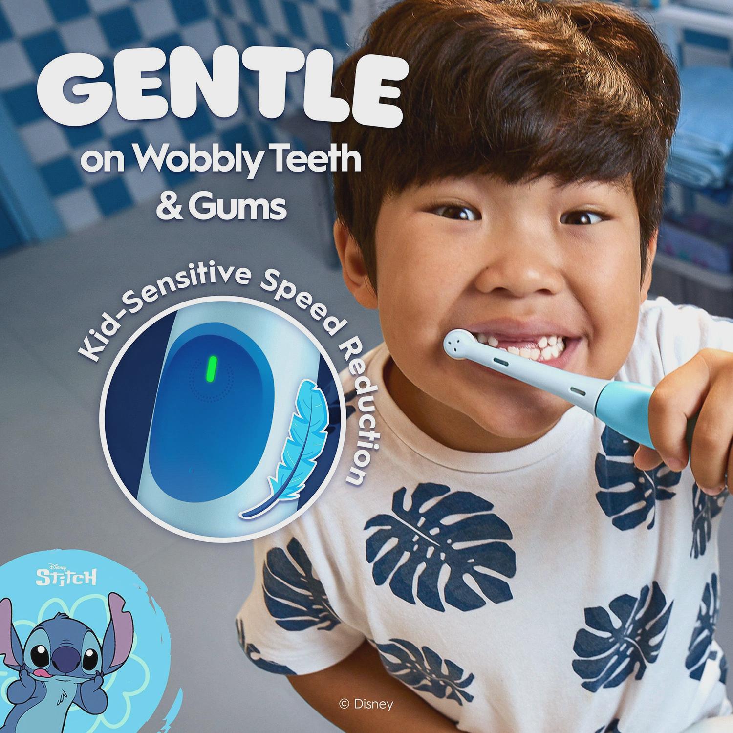 Electric Toothbrush for Kids, 3 Modes, Music Timer