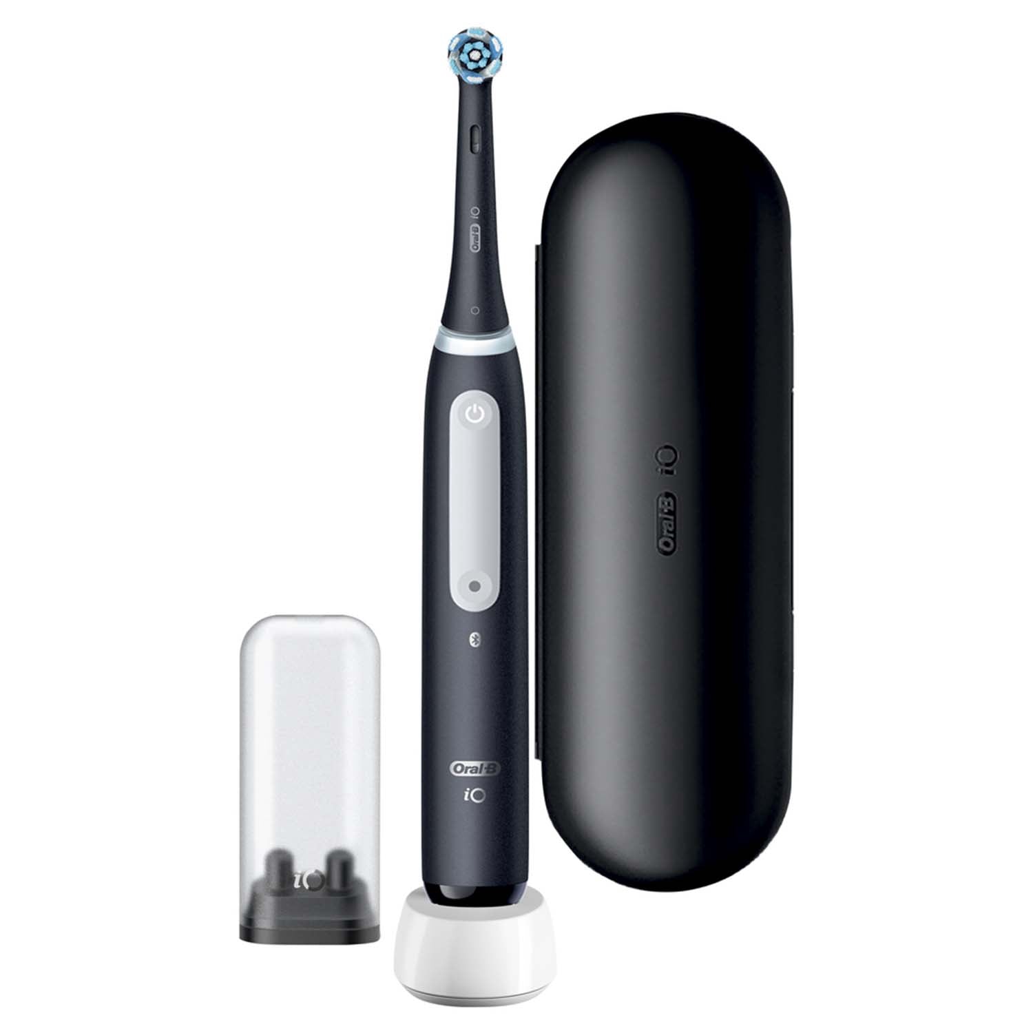 Electric Toothbrush with Smart Pressure Sensor, Black