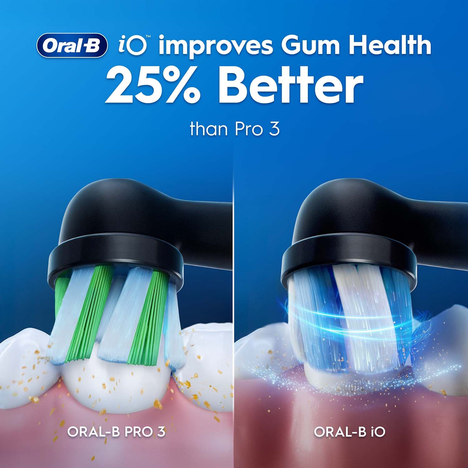 Electric Toothbrush with Whitening, 3 Modes, Pressure Sensor