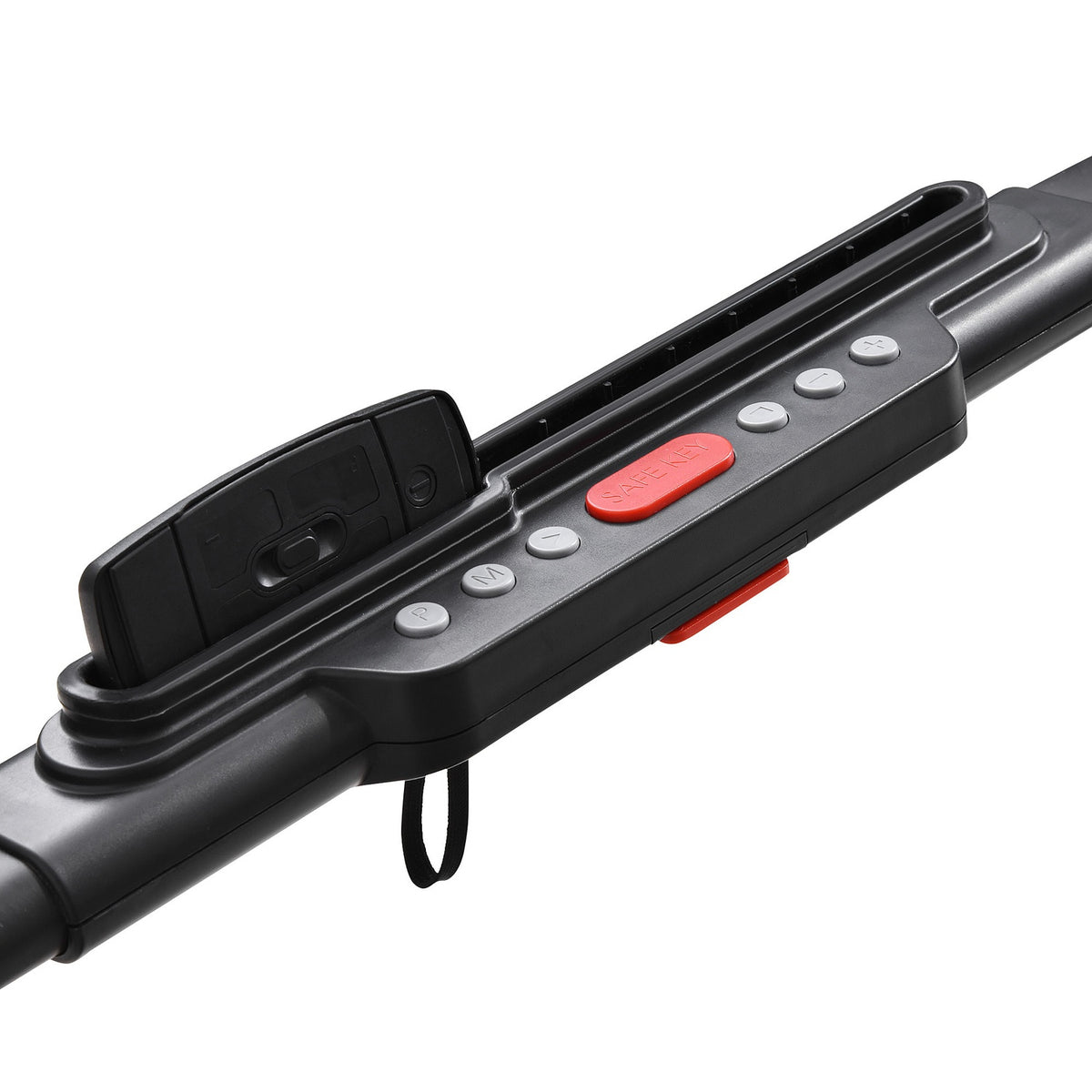 Electric Treadmill With Lcd Display, Foldable Fitness Machine, 1-10 Km/H, Steel, Black+Grey+Champagne, 70X128X116 Cm