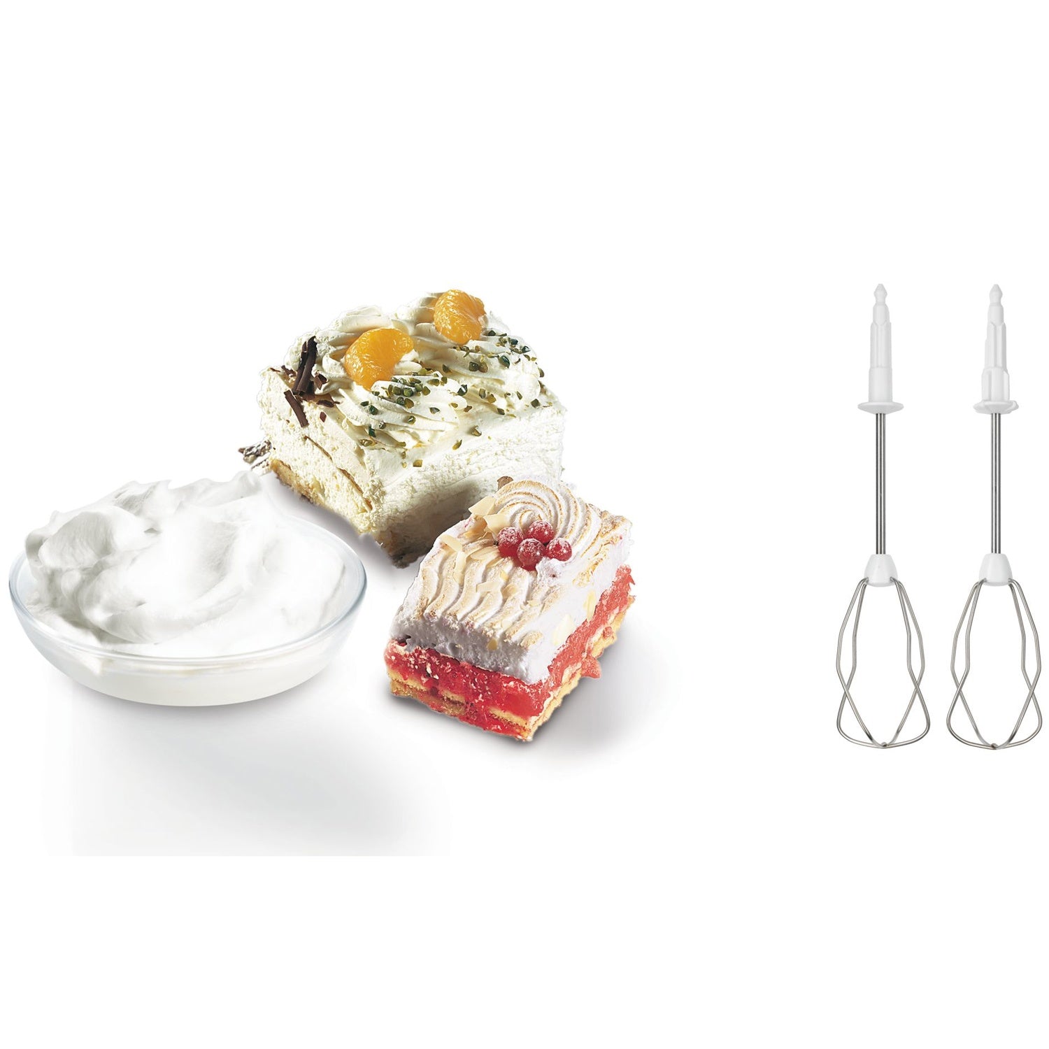 Electric cooker with bowl, 450W, White/Grey MFQ36460