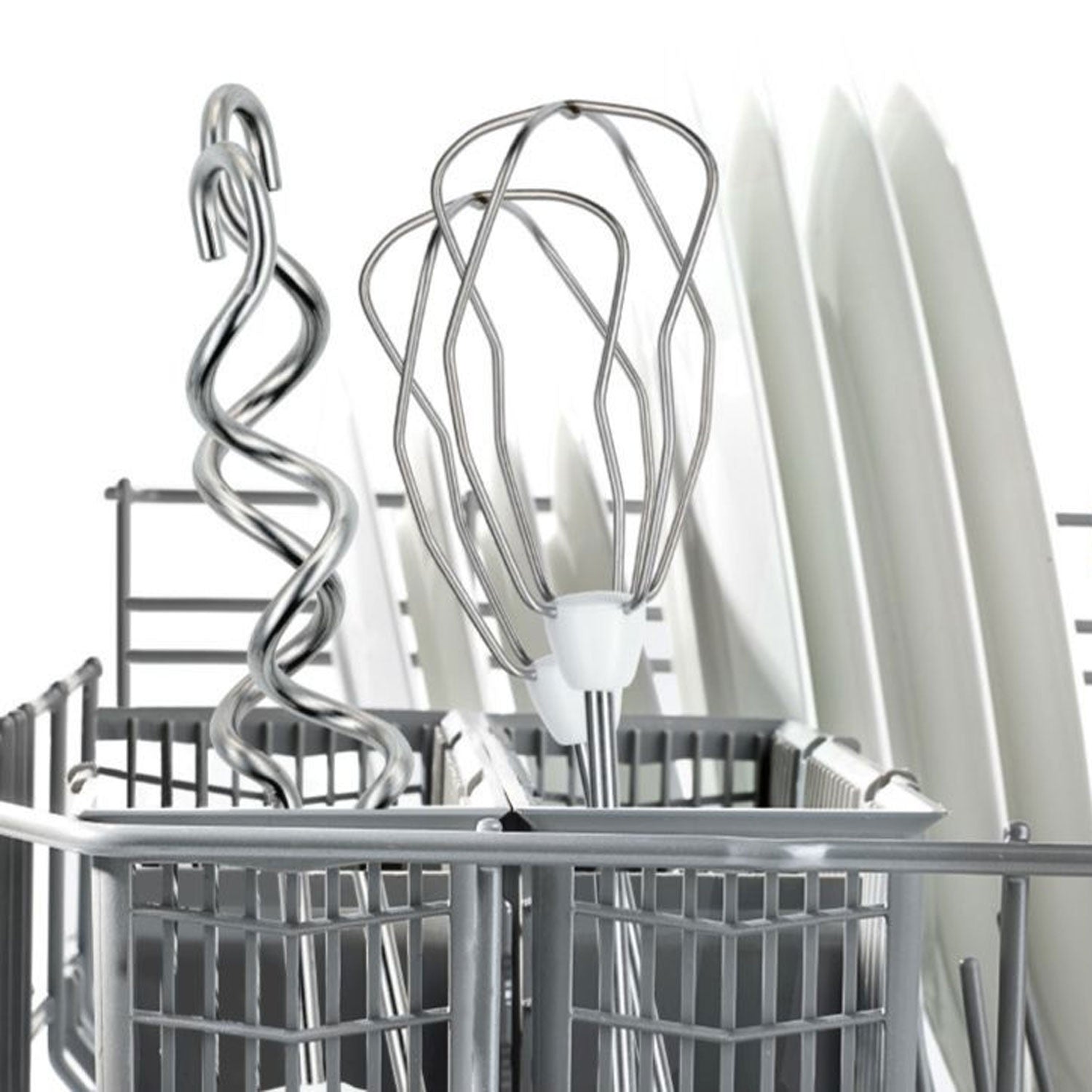 Electric cooker with bowl, 450W, White/Grey MFQ36460