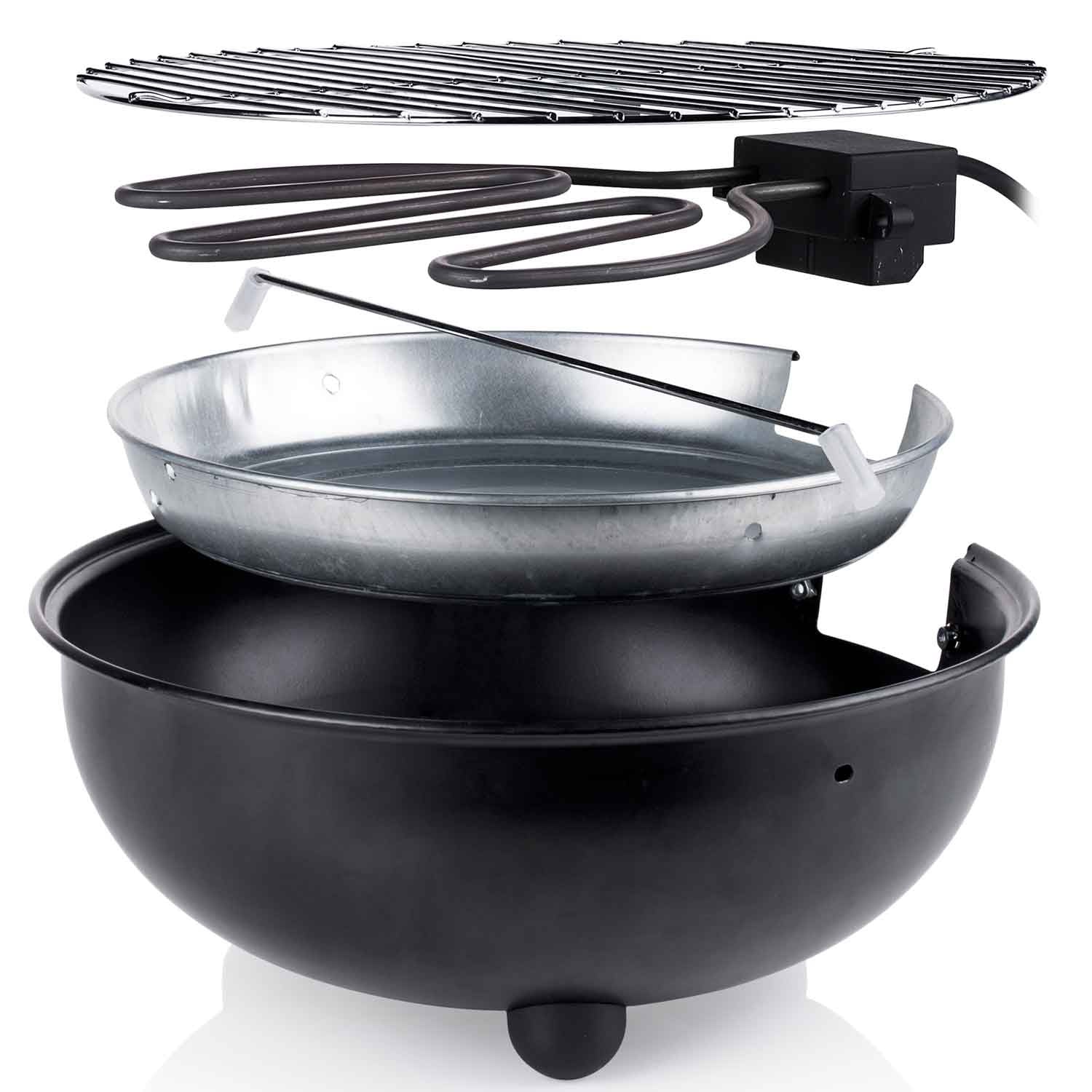 Electric grill Ø30cm Table model