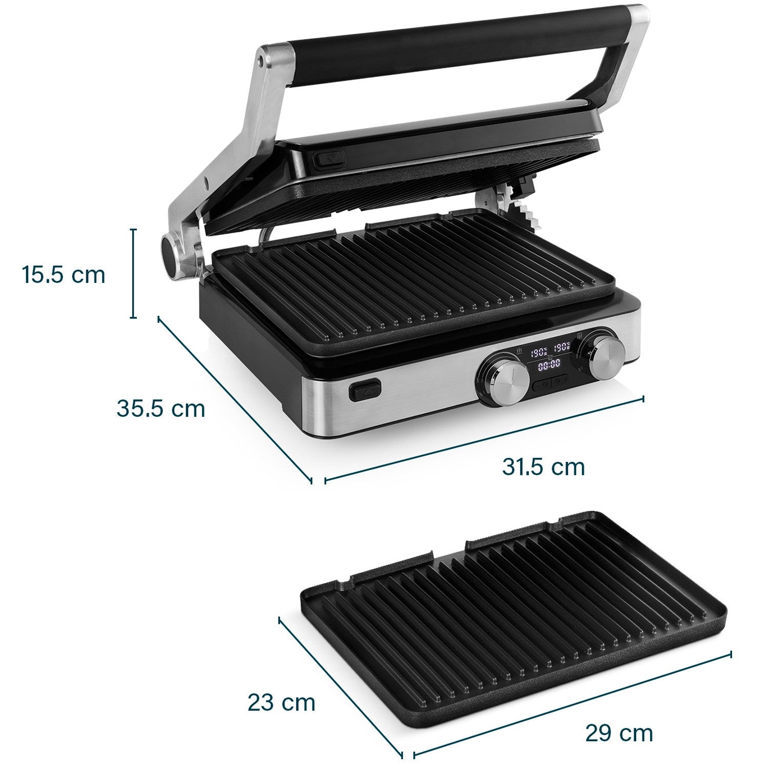 Electric grill Digital Grill Master Pro 2000w