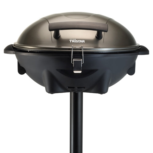 Electric grill on removable stand