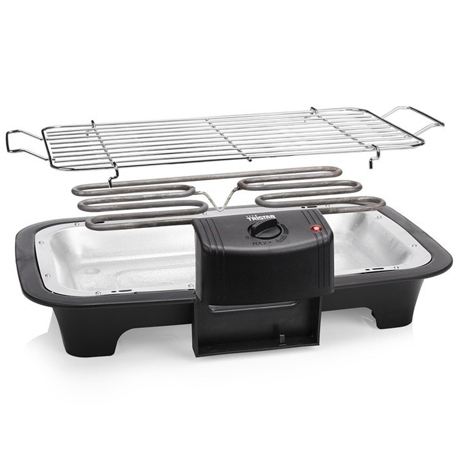 Electric grill with stand BQ-2883 incl. shelf 2000W