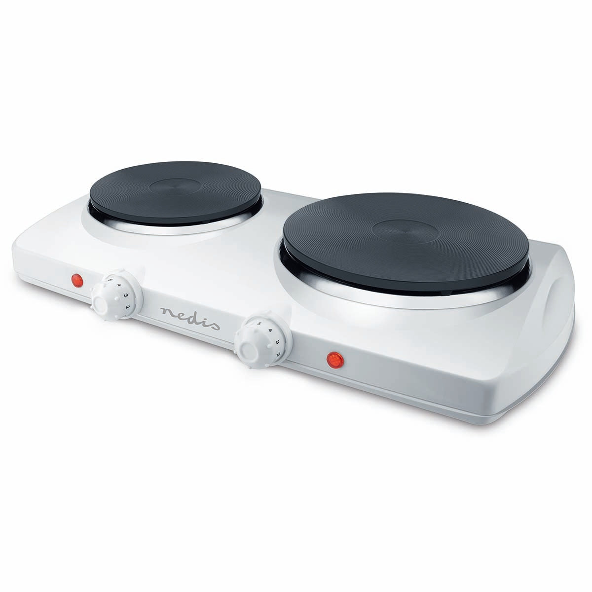 Electric hob | Cooking zones: 2 | 2300 W | Overheat Protection | White