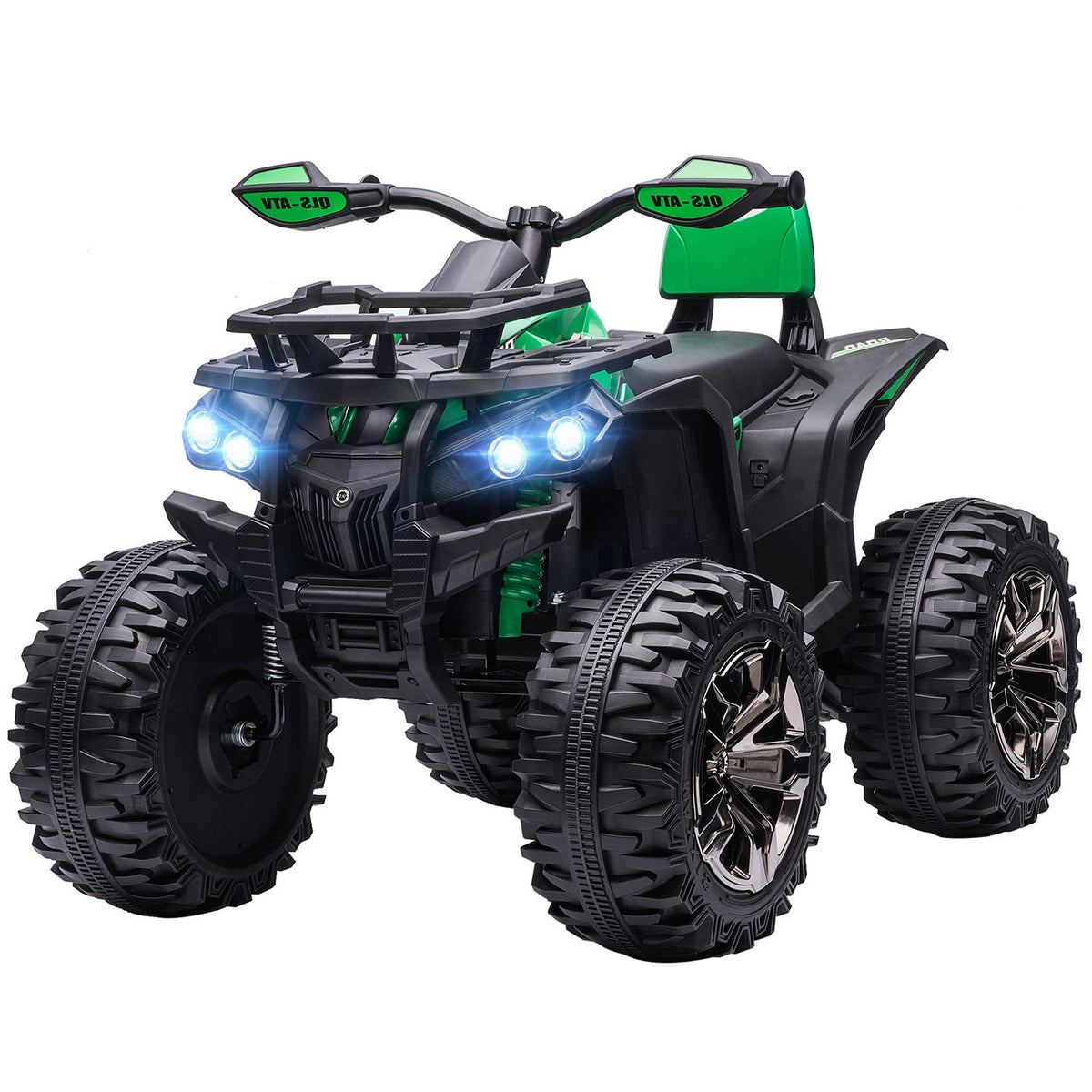 Electric quad for children, children's quad with forward, reverse function, MP3 music player, children's vehicle with headlight