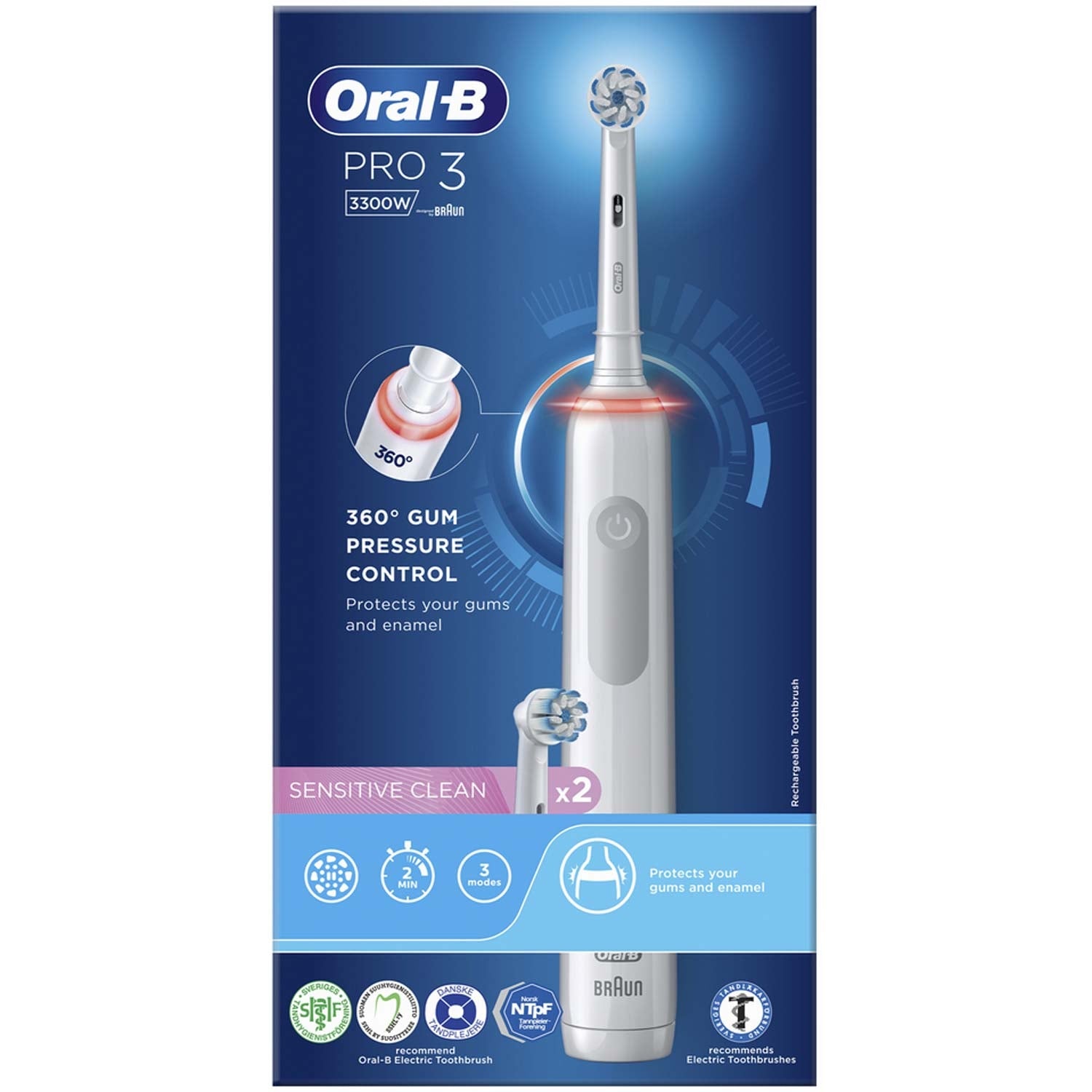 Electric toothbrush Pro 3 3300W